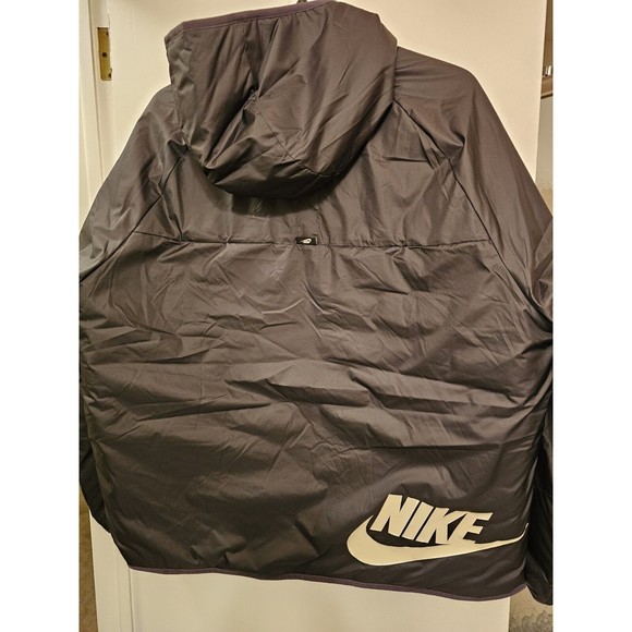 NIKE SPORTSWEAR DH2783 STORM-FIT REVERSIBLE PUFFER JACKET BLACK - Picture 4 of 14